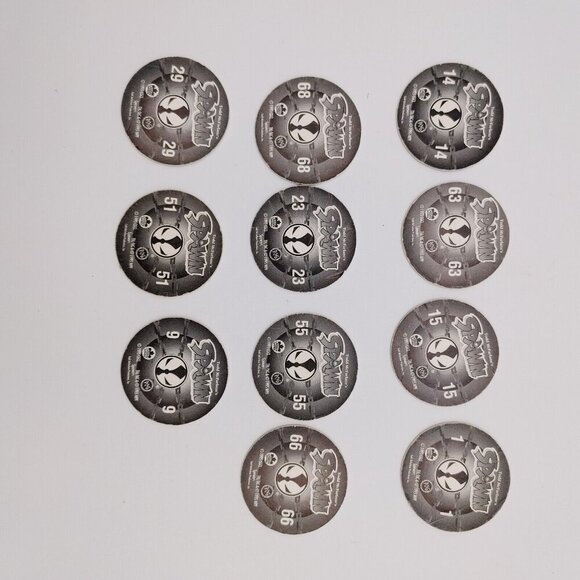 Lot Of 31 Vintage Power Caps Milk Caps Spawn, Power Rangers Goosebumps Gargoyles - Picture 7 of 9